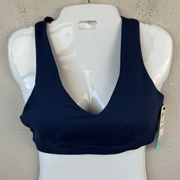 NWT Ideology Navy Blue Sports Bra Size S - Picture 1 of 4